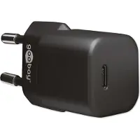 Goobay Chargeur rapide pour appareils avec USB-C PD Power Delivery nano 20 W noir (1 Softpack)