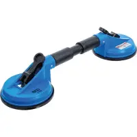 Bgs Doubles Ventouse Caoutchouc Abs à Tête Flexible 120 Mm 390 Mm