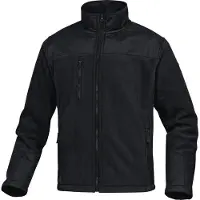 Delta Plus Veste polaire en laine - Brighton 2 - gris et noir - taille S