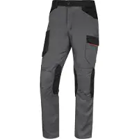 Delta Plus Pantalon de travail Mach 2 - Gris/Jaune - Taille L