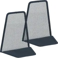Relaxdays 2x serre-livres (9 x 12.50 x 14 cm)