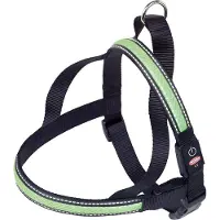 Nobby Visible Harnais Clignotant Pour Chien Vert Taille S