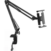 UGREEN support de bureau bras pliant pour téléphone table tablette noir-gris (50394)