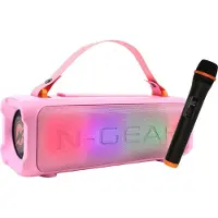 N-Gear Blazooka 703P - Enceinte Bluetooth rétractable - Roze
