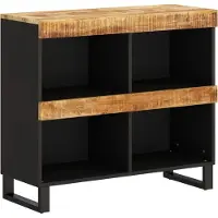 vidaXL Armoire latérale 85x33x75 cm bois massif de manguier