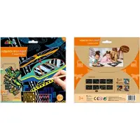 Avenir Toy Scratch Set Boys Transport