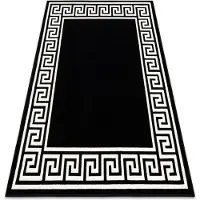 Rugsx BCF Tapis Morad GREK grec - noir 160x220 cm
