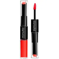 L'Oréal Loreal Paris Infaillible Rouge à lèvres liquide longue durée résistant au transfert 506 Rouge Infaillible, 5,6 ml