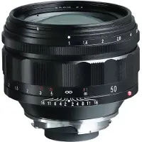 Voigtländer Nokton Objectif 1.0/50mm asphérique VM noir
