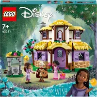 LEGO Disney Cottage d'Asha 43231 Kit de Construction 509 Pièces pour Enfants 7+