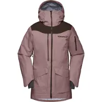 Norrøna - Veste de protection en GORE-TEX - Tamok Gore-Tex Performance Shell Jacket W'S Grape Shake pour Femme - Taille L - Bordeaux