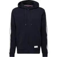 Tommy Hilfiger Underwear Veste de survêtement bleu foncé / blanc