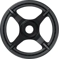 Shimano Steps E6100 Cre61 With Double Chain Guard Chainring Argenté 38t