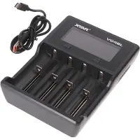 XTAR Vc4sl Li-ion/ni-mh/ni-cd 18650 Battery Charger Clair One Size / EU Plug 220V