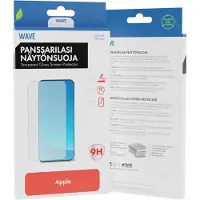 Wave panssarilasi, iPhone 15 (1 pcs, Apple iPhone 15), Téléphone portable : film de protection, Transparent