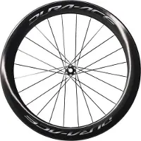 Shimano Dura Ace R9170 C60 Disc Tubular Road Front Wheel Noir 12 x 100 mm