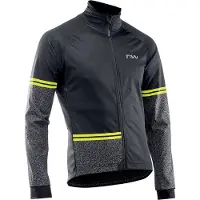 Northwave Hommes, Veste de cyclisme, TP extrême (S), Noir, Gris, S
