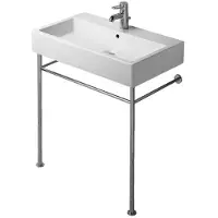 Duravit Console métallique Vero pour 045480, réglable en hauteur, chromé, 0030661000