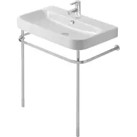 Duravit Console métallique HAPPY D.2 hauteur réglable. +50mm chr f WT 231810 chrome (97.30 x 49.10 x 75 cm)