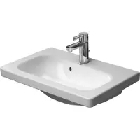 Duravit DuraStyle meuble vasque Compact 63,5cm avec trop-plein, avec banquette pour robinet, 1 trou de robinet, 2337630000