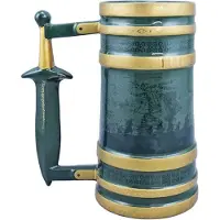 Half Moon Bay The Lord Of The Rings Ceramic Jug The Community Of The Ring 950ml Doré