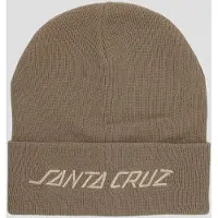 Santa Cruz Tonal Strip Beanie Beige