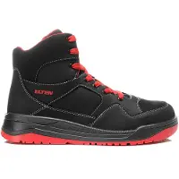 ELTEN Bottes de sécurité à lacets MAVERICK black-red Mid ESD S3, taille 43