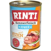 Rinti Kennerfleish Junior Chicken - avec du poulet pour chiots - 6x400 g