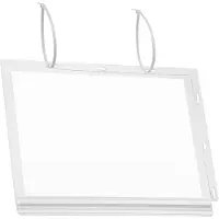 Durable Pochettes d'affichage étanches - pour format A4 - 2 côtés - fixation avec serre-câbles - transparent - set de 5 pièces