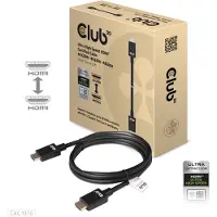 Club 3D CAC-1370 Câble HDMI ultra haute vitesse 4 K 120 Hz 8 K60 Hz 48 Gbps mâle-mâle 1 5 m