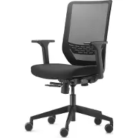White Label Trend Office siège de bureau to-sync white SC blanc n° 9242/prowhite Accoudoirs