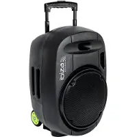 Ibiza Sound Système de sonorisation mobile PORT12VHF-MKII Bluetooth,7h d'autonomie 360x345x560mm