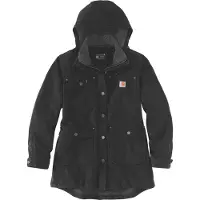 Carhartt Weathered Duck Loose Fit Jacket Noir M Homme