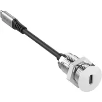 VivoLink USB-C Desk socket blanc avec (PROUSBCMF0.3SOCKET-W)
