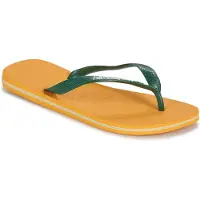 Havaianas Brasil Logo Flip Flops Jaune EU 33-34 Homme