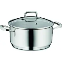 kela Casserole en acier inoxydable avec couvercle 18/10 FLAVORIA 20 cm KL-10172