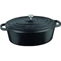 kela Calido Cocotte à Braiser 6,5 Litres Noir