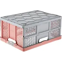 Keeeper 1029643700000 boîte pliante professionnelle "lea", 32 litres, rouge nordique