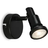 Briloner Spot LED, noir, 1xLED/GU10/4,8W