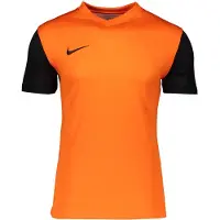 Nike Tiempo Premier Ii Short Sleeve T-shirt Orange S Homme