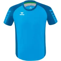 Erima Six Wings Jersey Short Sleeve T-shirt Bleu XL Homme