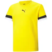 Puma Teamrise Maillot à Manches Courtes Enfants - Jaune