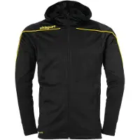 Uhlsport Stream 22 Track Hood blouson noir/jaune citron 164