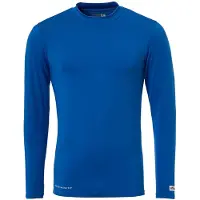 Uhlsport Distinction Colors Long Sleeve Base Layer Bleu S Homme