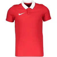 Nike Dri Fit Park Short Sleeve Polo Rouge 10-12 Years Garçon