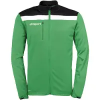 Uhlsport Veste de sport vert / noir / blanc