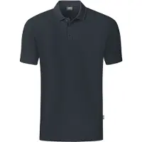 Jako Polo Uni Organic, Couleur:anthracite, Taille:S