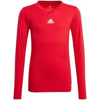 Adidas T-Shirt fonctionnel 'Team Base' rouge feu / blanc