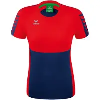 Erima T-shirt Six Wings New Navy/rouge - 36