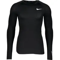 Nike T-Shirt fonctionnel 'Pro' noir / blanc